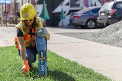 Construction surveyors rely on different tools to find and precisely map the location of critical underground utility infrastructure.