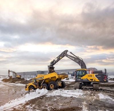 Diesel engines are harder to start and take longer to heat up to operating temperature than battery-electric equipment.
