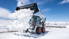 Attaching a snow pusher allows you to remove snow from uneven surfaces so you can avoid damaging paving stones, decorative concrete, or sloped sidewalks.