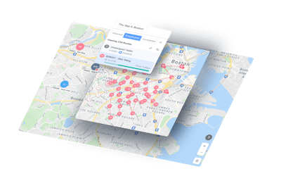 The Connected Transport system brings together route optimization, load optimization, rental optimization and geolocation-driven scheduling.