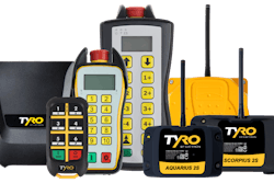 Tyro 2S systems are designed for environments where durable and reliable remote control systems are required.