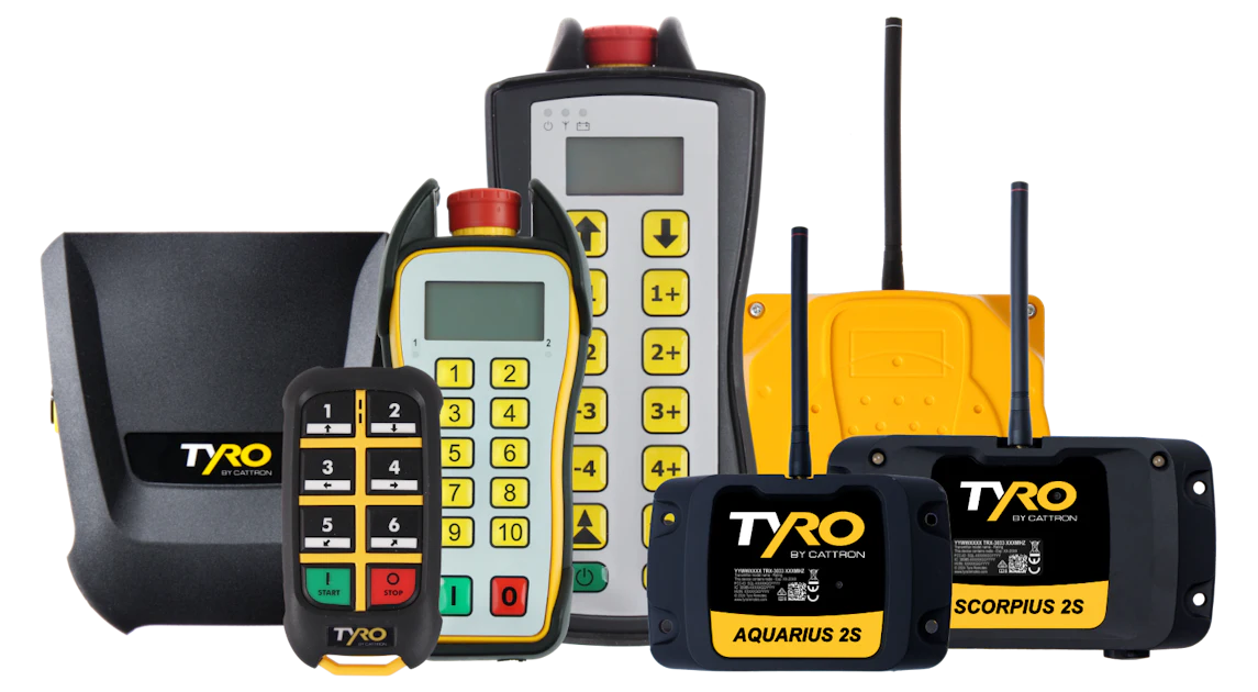 Tyro Base Cattron Unveils Tyro 2S Remote Control Systems From: Cattron | For ...