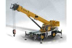 Manitowoc GRT765 and GRT780 models are in the mid-capacity rough-terrain crane segment.