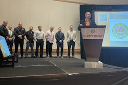A photo from the SWIFTT event. The FDOT secretary is at the podium with the participants in the past (except Dan Hurtado, FDOT, second from left).