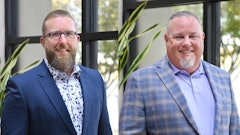 Brian Thompson (left) and William Wallwin (right), Regional Sales Managers at MEC Aerial Work Platforms