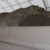 Excavated raw fly ash.