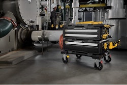 The TOUGHSYSTEM 2.0 DXL lineup includes four 30-in. products: a Worktop, Deep Drawer Unit, Two-Drawer Unit and Dolly.