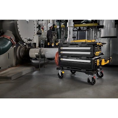 The TOUGHSYSTEM 2.0 DXL lineup includes four 30-in. products: a Worktop, Deep Drawer Unit, Two-Drawer Unit and Dolly.