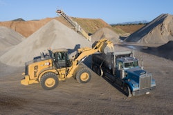 Weighing assistance on wheel loaders takes some of the guesswork out of loading. Using a wheel loader to fill a truck is made much easier by getting exact weights in each scoop.