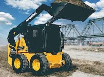 Hyundai HS120V Skid Steer.