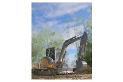 With the Mini Excavator Training Pack, operators can safely practice side loading, as well as digging around utility lines above and below ground.