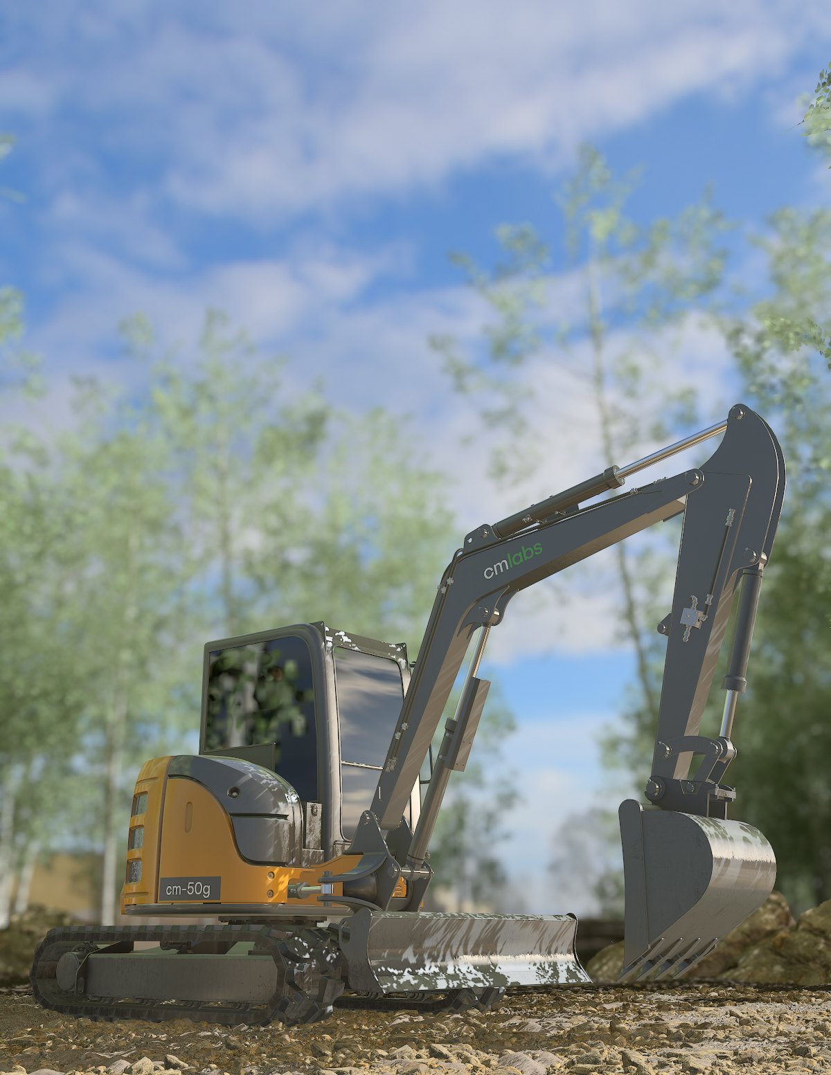 CM Labs Releases Intellia Mini Excavator Simulator Training Pack From