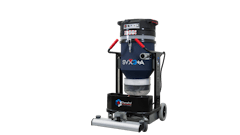 Available in single-phase 110V or 220V, the SVX3A+ Automatic Vacuum comes with a 33-ft., 3-in. antistatic hose, two 2.5-in. female camlocks and 3- to 2-in. soft cuff.