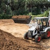 The B760’s performance and versatility extend throughout the machine, with the front-end loader providing a lift capacity of 7,985 lbs. with its standard, general purpose bucket.