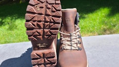 The boot meets the ASTM F2413 impact and compression standards for safety toe work boots and the ASTM F2413 electrical hazard standards.