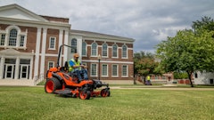 The ZD1611 is available in three deck configurations: a 72-in. side-discharge mower, as well as 60- and 72-in. rear-discharge mowers.
