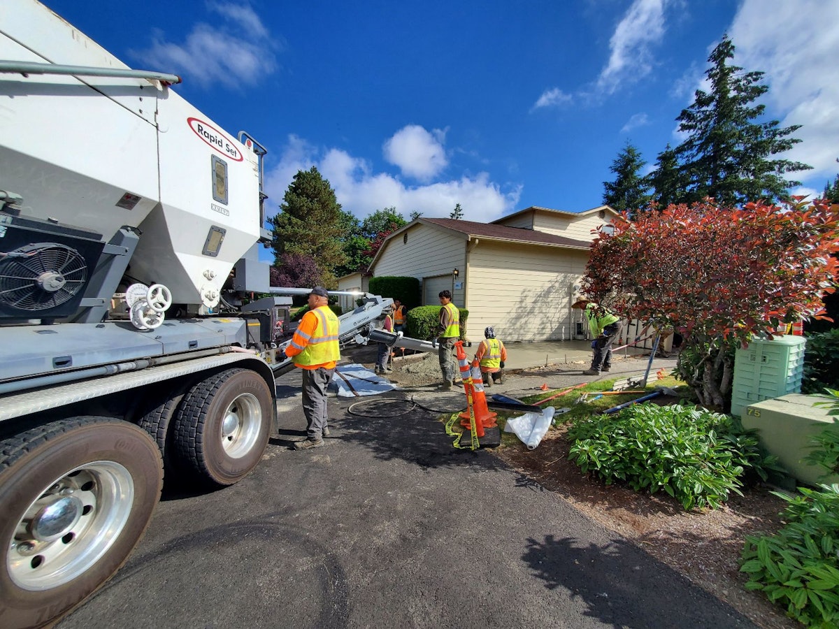 Joining Forces: Asphalt Contractor Adds Volumetric Concrete Mixer To
