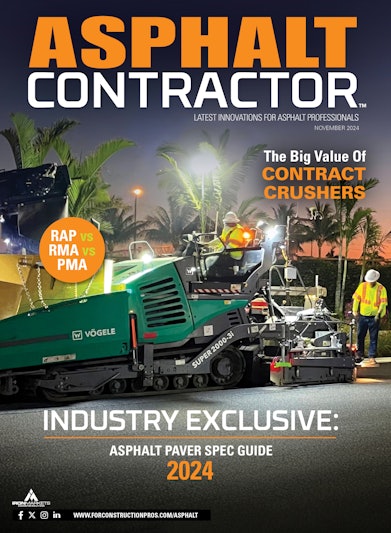 Asphalt Contractor November 2024