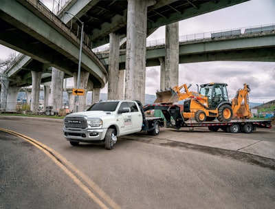 Ram's heavy-duty trucks are recognized for their towing and payload capacity and can add versatility to construction fleets.