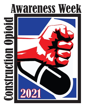 Participating in Construction Opioid Awareness Week (held during the last full week of July) is easy. Participating in Construction Opioid Awareness Week is easy. The Keystone Contractors Association says to simply think about what activities you would like to do. They list a few ideas on their website at keystonecontractors.com/opioid-awareness.