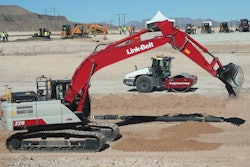 Trimble Dimensions Link Belt 220x4s Excavator