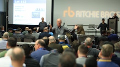 The CIM annual auction is held at the World of Concrete tradeshow.