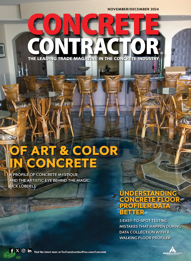 Concrete Contractor Magazine Issue Archive | For Construction Pros