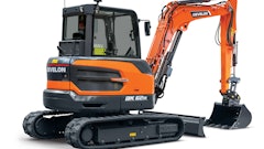 The DX62R-7 mini excavator