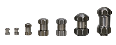 The family of Duce nozzles from KEG.