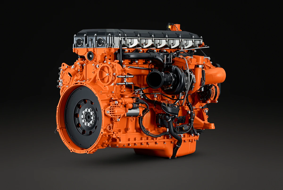 Scania Showcases Next Generation 13-Liter Engine at World of Concrete ...