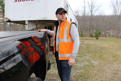 9499 Hivis Reversable Vest 1