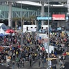 The Silver Lot at World of Concrete is always a busy place.