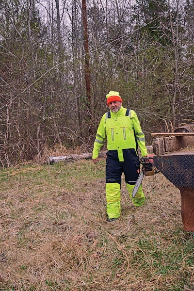 PolarForce Bib Overalls - high-visibility lime.