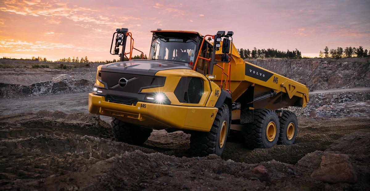 Volvo CE Introduces New Size Class With 50 Ton Articulated Dump