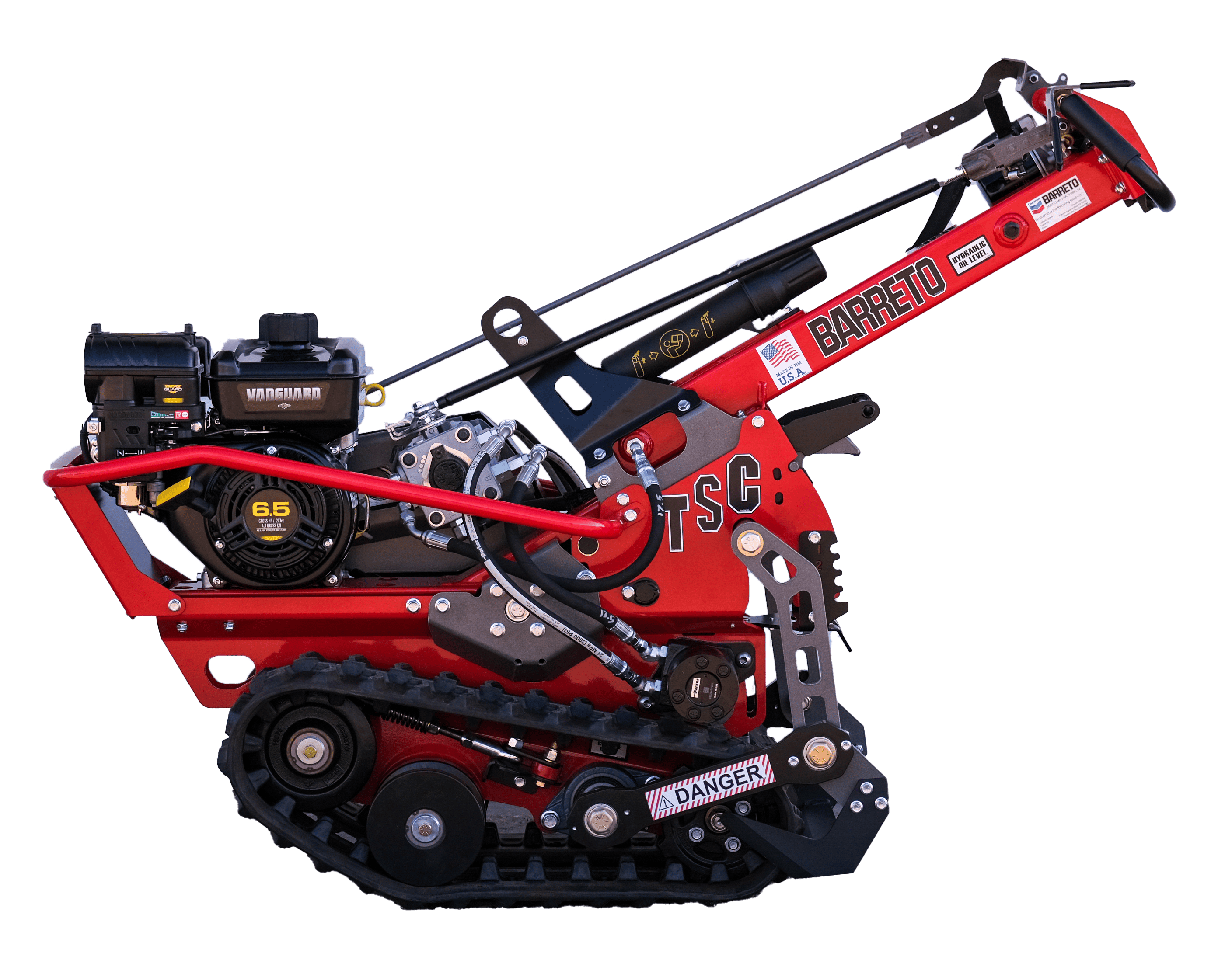 Barreto 7TSC Track Sod Cutter From: Barreto Manufacturing Inc