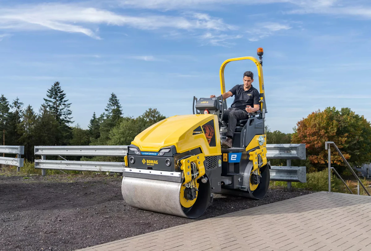 BOMAG Unveils Electric Tandem Roller BW 120 AD e-5 From: BOMAG Americas ...