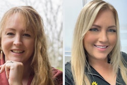 From left to right, Alyssa Billings, Manager, Market Logistics Operations – PNW and Nicole Bourget, Manager, Key Accounts Service Team – Western Region of Sunbelt Rentals.