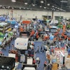 Above the American Rental Association Show 2025, at the start of day 1, January 30.