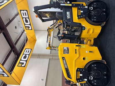 The new 5-ton CT430 by JCB at PAVE/X2025.