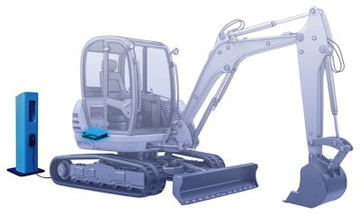 Example of electric powertrain system integration.