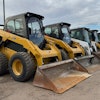 (top Left) Cat & Bobcat Skid Steer Loaders