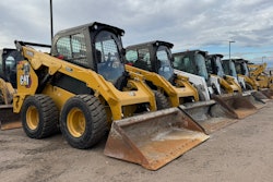 (top Left) Cat & Bobcat Skid Steer Loaders