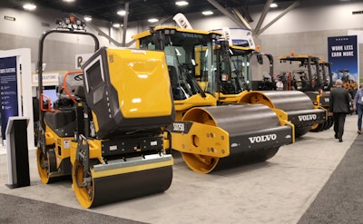 To maximize uptime, Volvo doubled the diesel particulate filter (DPF) replacement intervals on these machines from 3,000 to 6,000 hours on the SD45, SD75 and PT125.