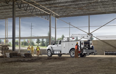 Ford Pro is also improving data integration with its upfitters to improve customer experience and efficiency by tracking inbound vehicles to their facilities.