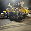 World of Asphalt attendees are the first to get a preview of the new BOMAG CR 820 T-2 rubber track paver.