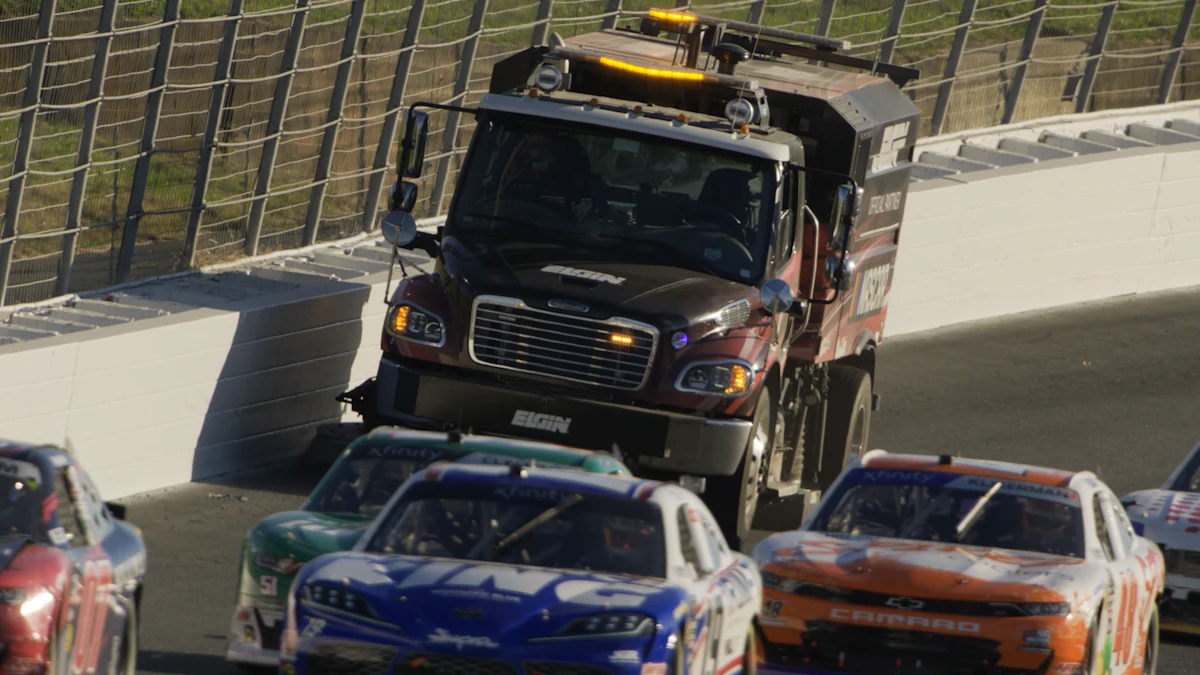 Sweper Racing Line NASCAR Relies On Road Sweepers For Safety And Performance | For ...