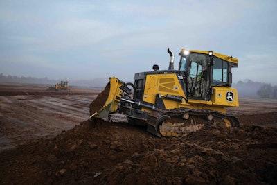 John Deere enhances the 700 (pictured here), 750, and 850 P-Tier Dozers with next-generation technology to maximize jobsite productivity.