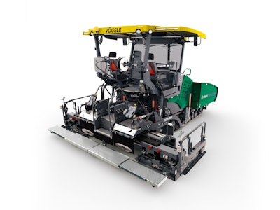 The height of the VR 500's end gates can be conveniently adjusted hydraulically at the touch of a button.