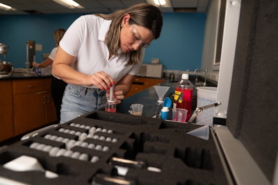 Characterize the type and quantity of clay embedded in your sands with ChrysoClear Test. Unique characterization method for swelling clay which is a real alternative to the methylene blue test with higher accuracy and reproducibility, and very easy-to-use testing in the lab.