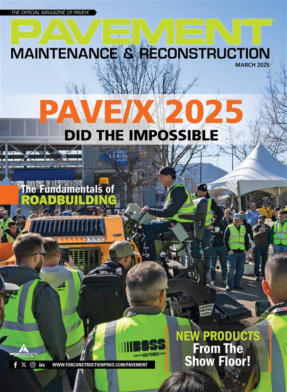 Pavement Maintenance & Reconstruction March 2025
